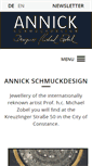 Mobile Screenshot of annick-schmuckdesign.com